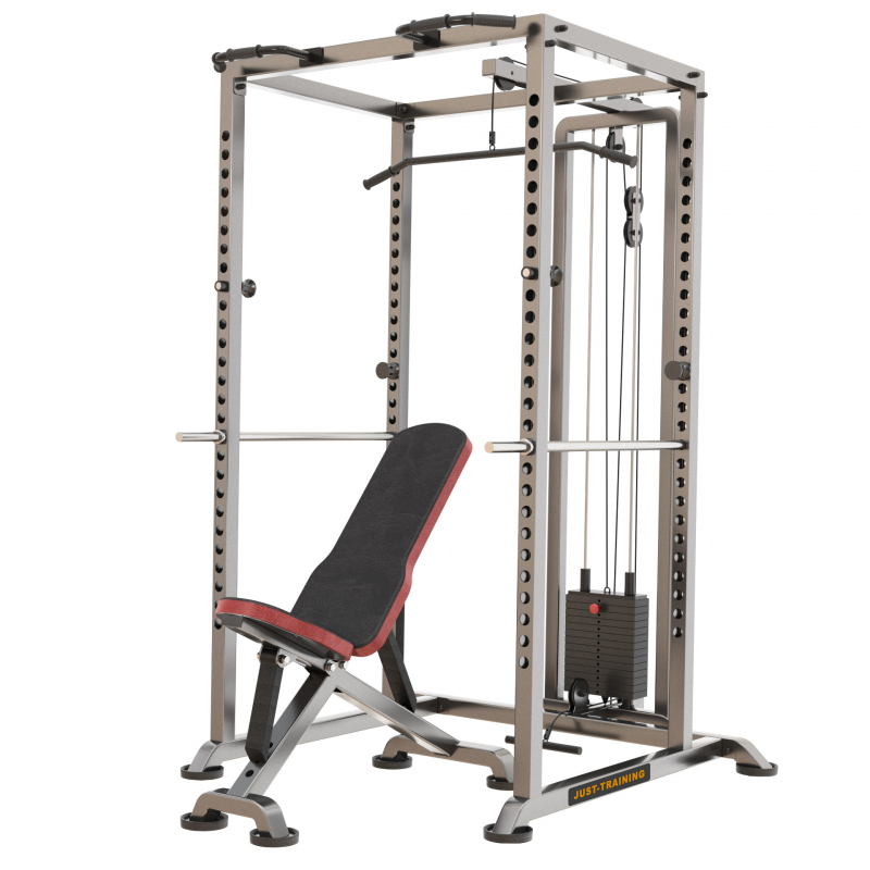 Силовая рама грузоблочная со скамьей